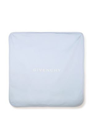 Powder blue cotton blanket GIVENCHY KIDS | H30595771